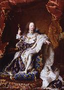 Hyacinthe Rigaud Portrait de Louis XV oil painting artist